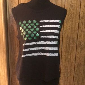 Weed nation tank top